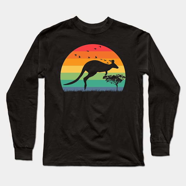 Kangaroo Long Sleeve T-Shirt by Fusti